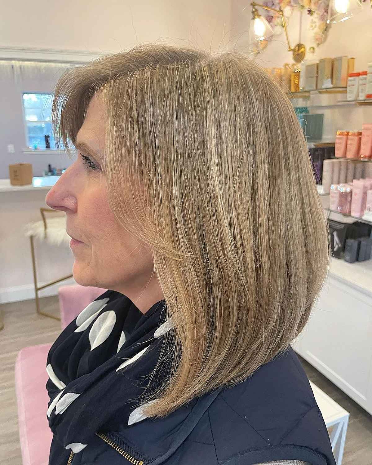 22 Stunning Long Bobs Women Over 60 Can Pull Off