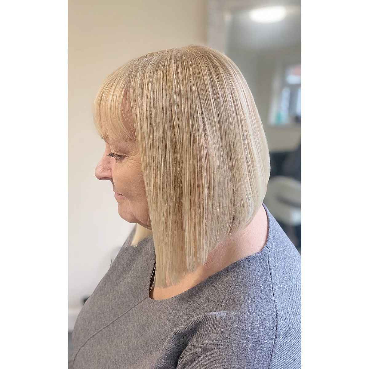 22 Stunning Long Bobs Women Over 60 Can Pull Off
