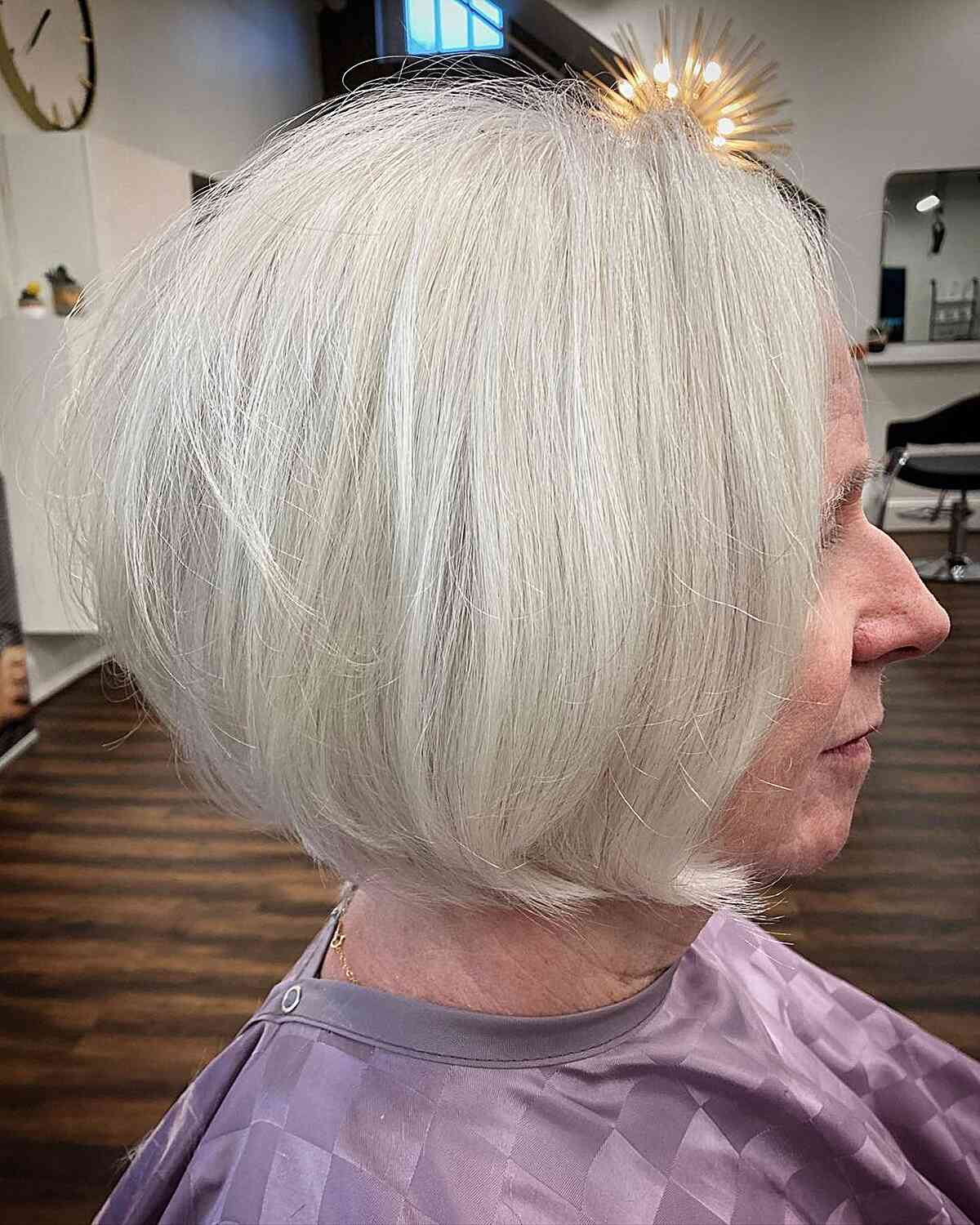 29 Volume-Boosting Bob Haircuts for Women Over 60 with Fine Hair