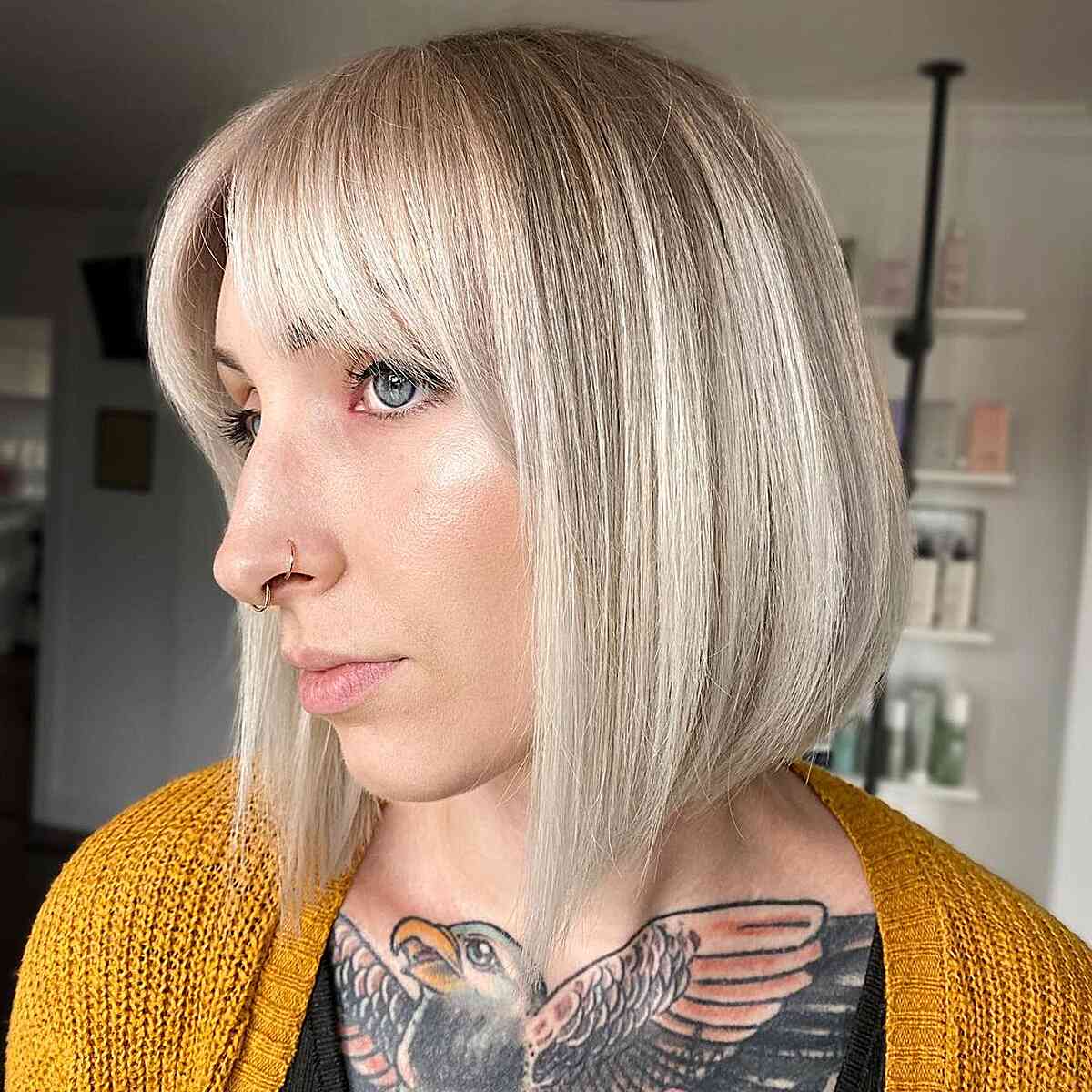 29 Modern Inverted Bob with Bangs (And Ones to Avoid)