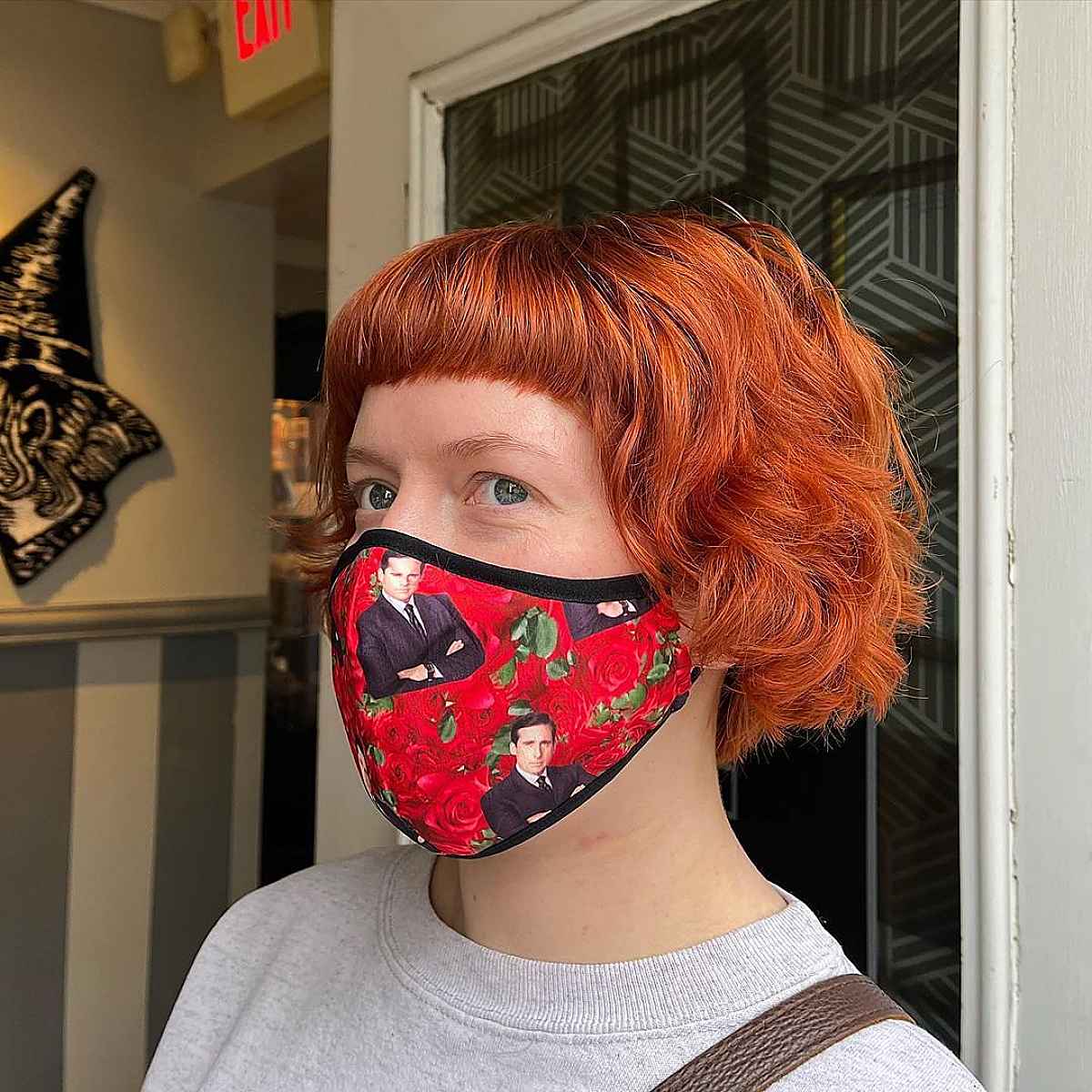 24 Coolest Jaw-Length Choppy Bob with Bangs for a Mod Look