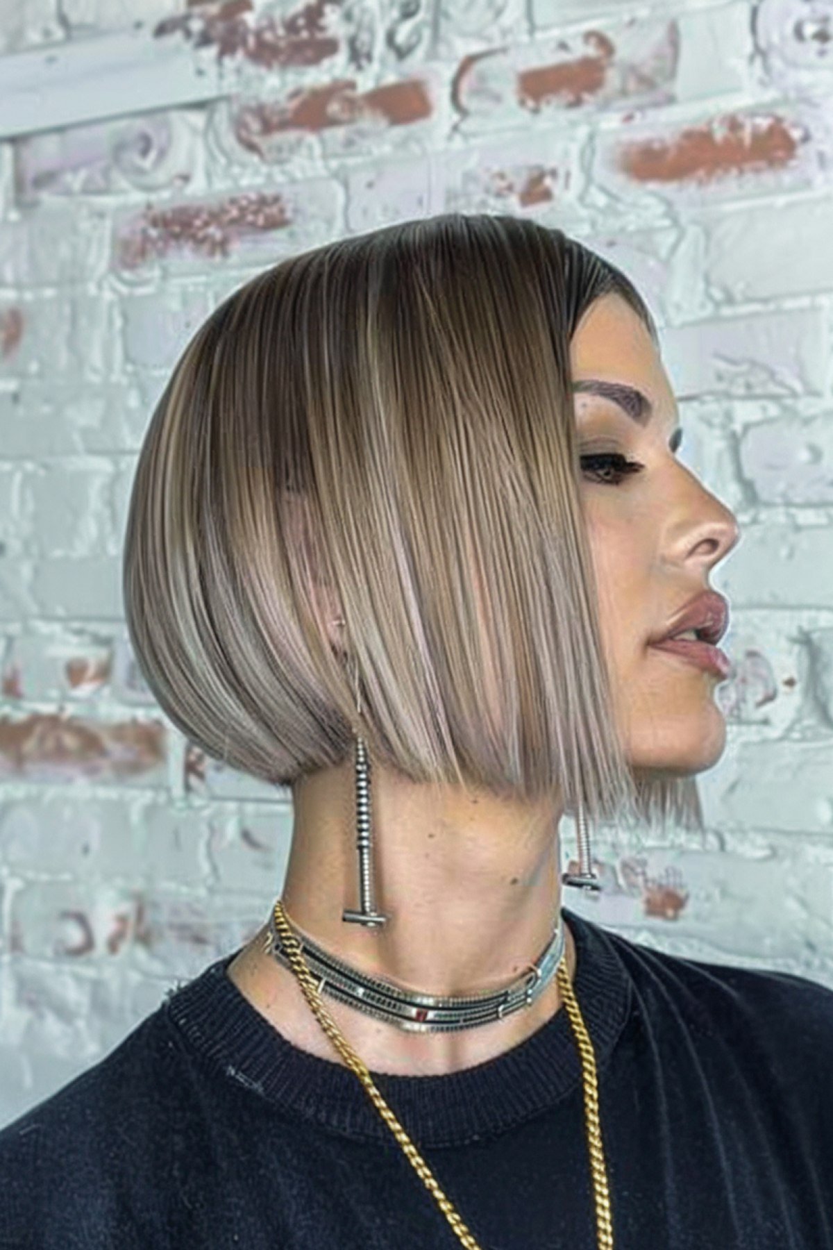 50 Super-Cool Undercut Bob Haircuts for a Subtly Edgy Look
