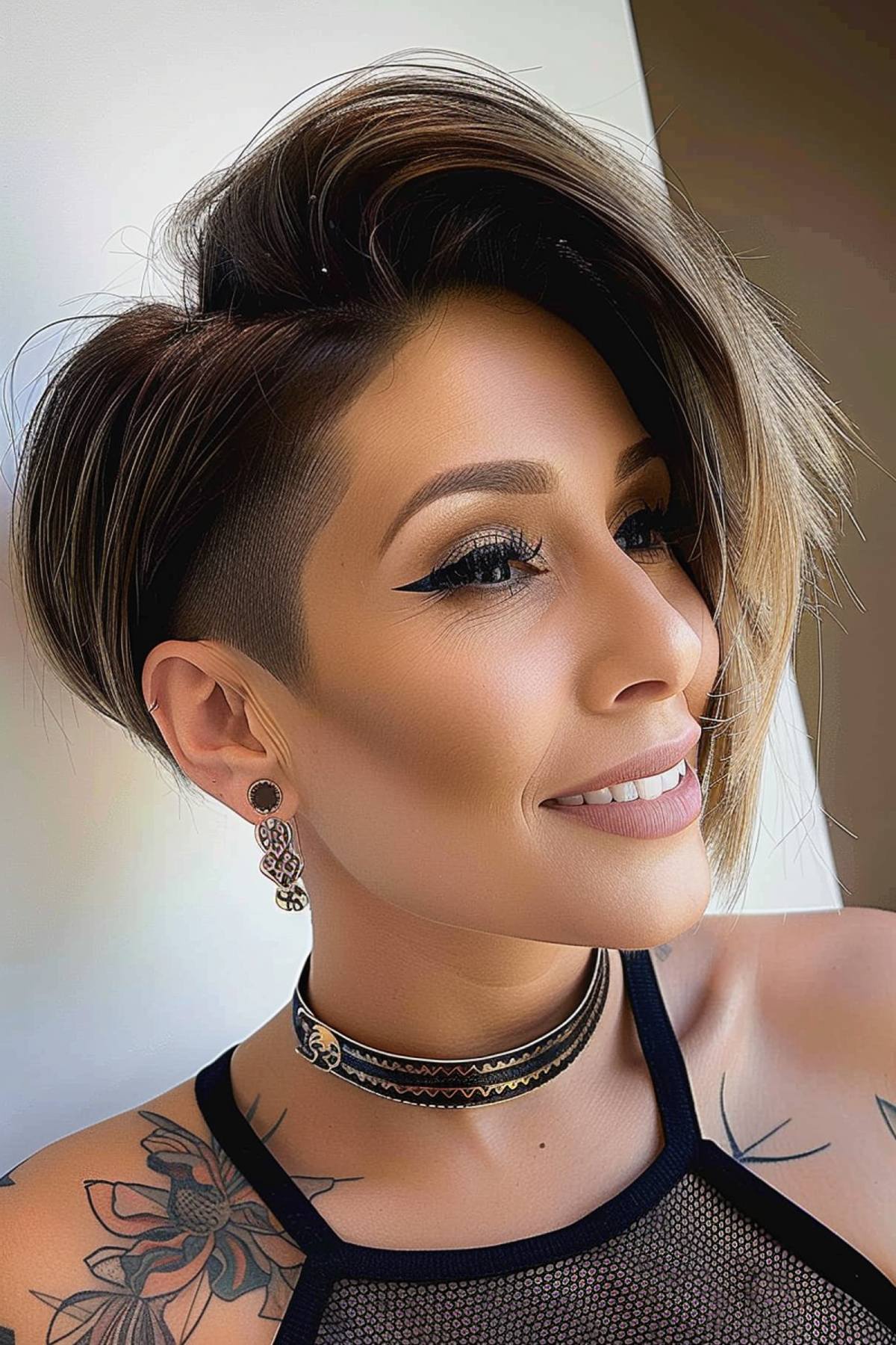 50 Super-Cool Undercut Bob Haircuts for a Subtly Edgy Look