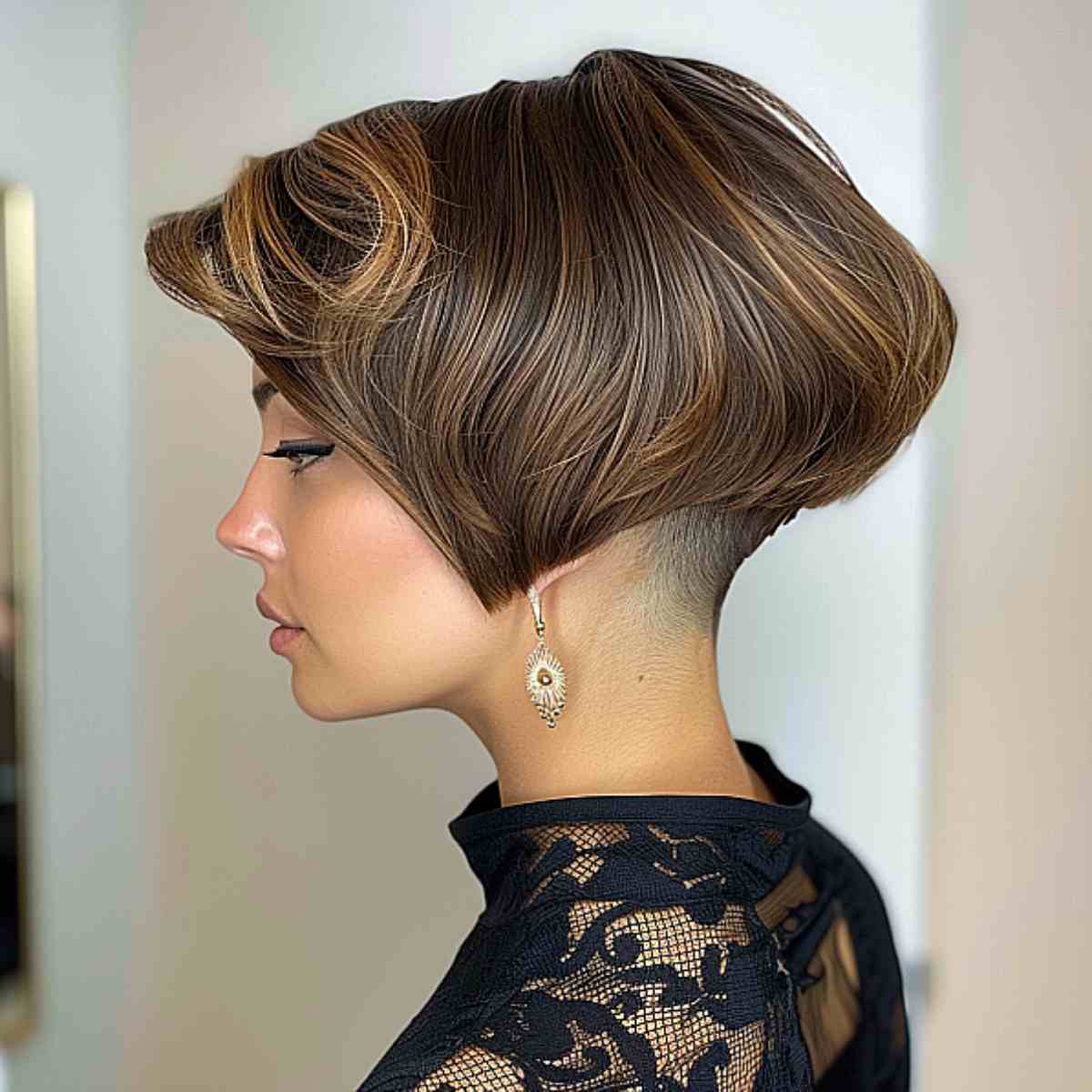 50 Super-Cool Undercut Bob Haircuts for a Subtly Edgy Look