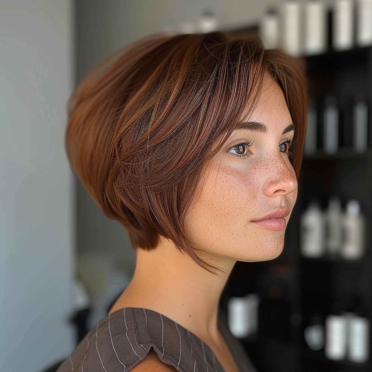 23 Swing Bob Haircuts + Hairstyles Trending Right Now