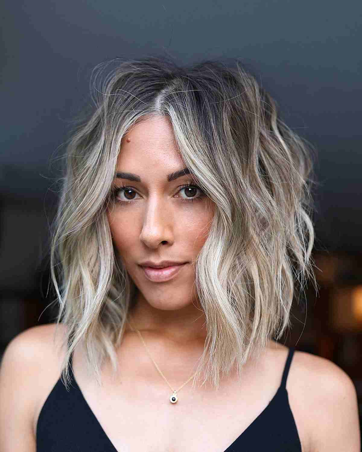 Textured Lob Haircuts Are Trending, Here Are The 51 Coolest Examples