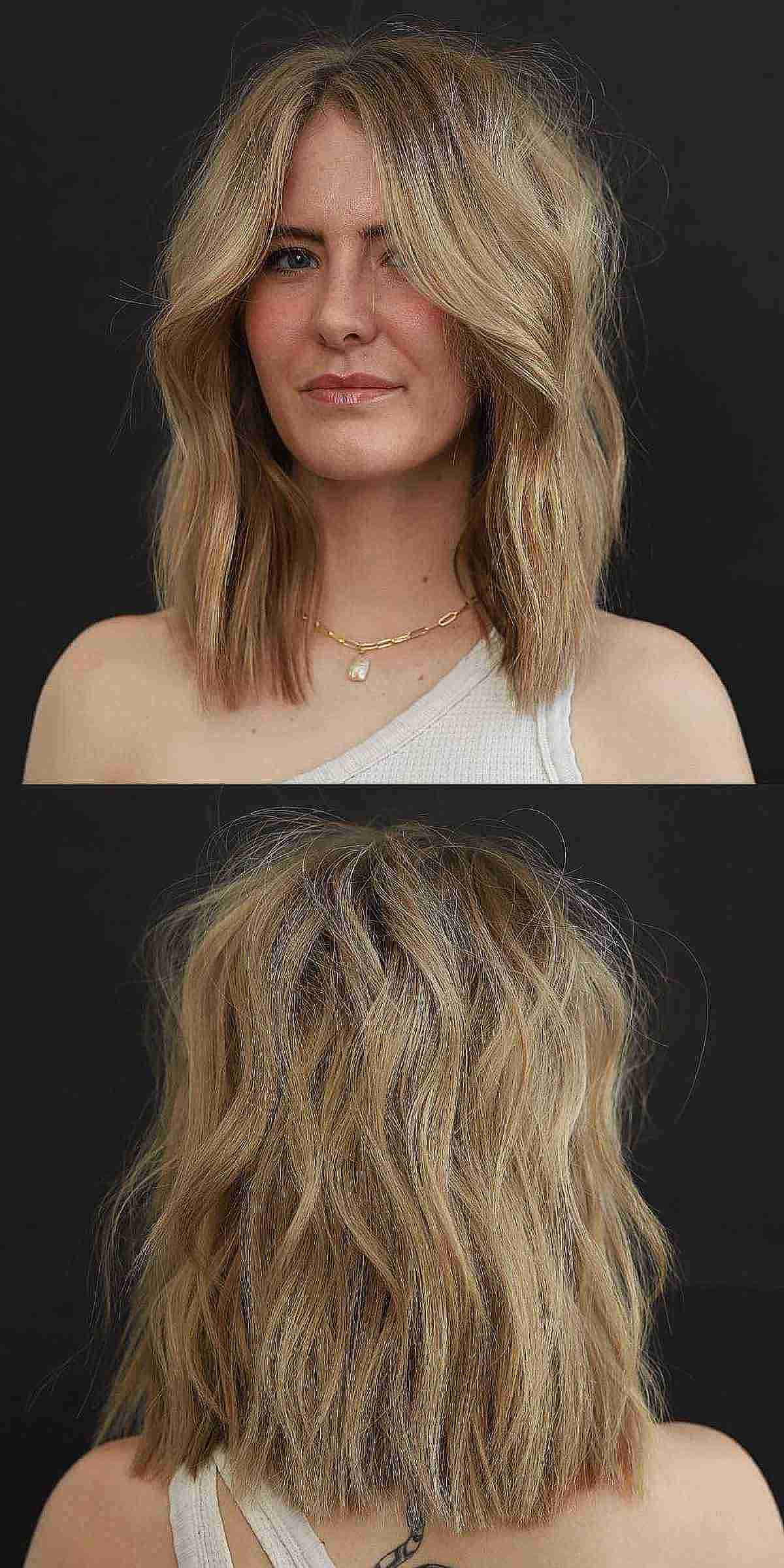 Textured Lob Haircuts Are Trending, Here Are The 51 Coolest Examples