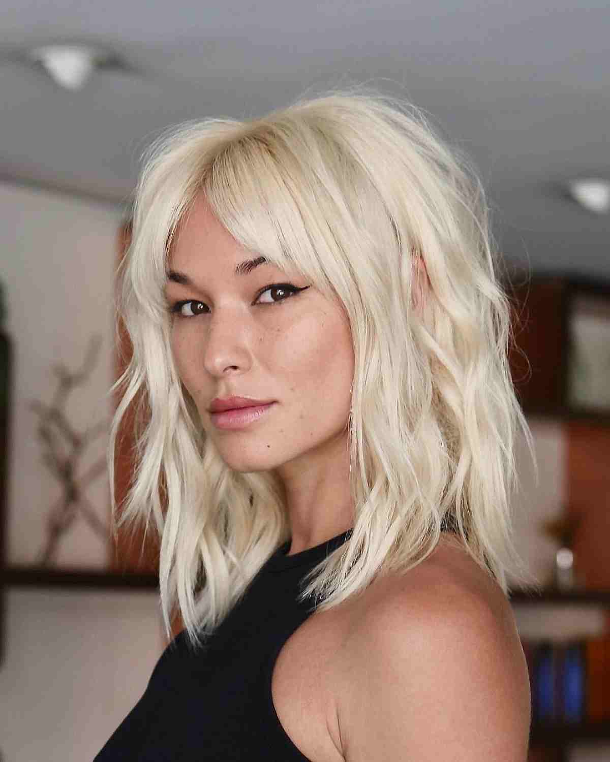 Textured Lob Haircuts Are Trending, Here Are The 51 Coolest Examples