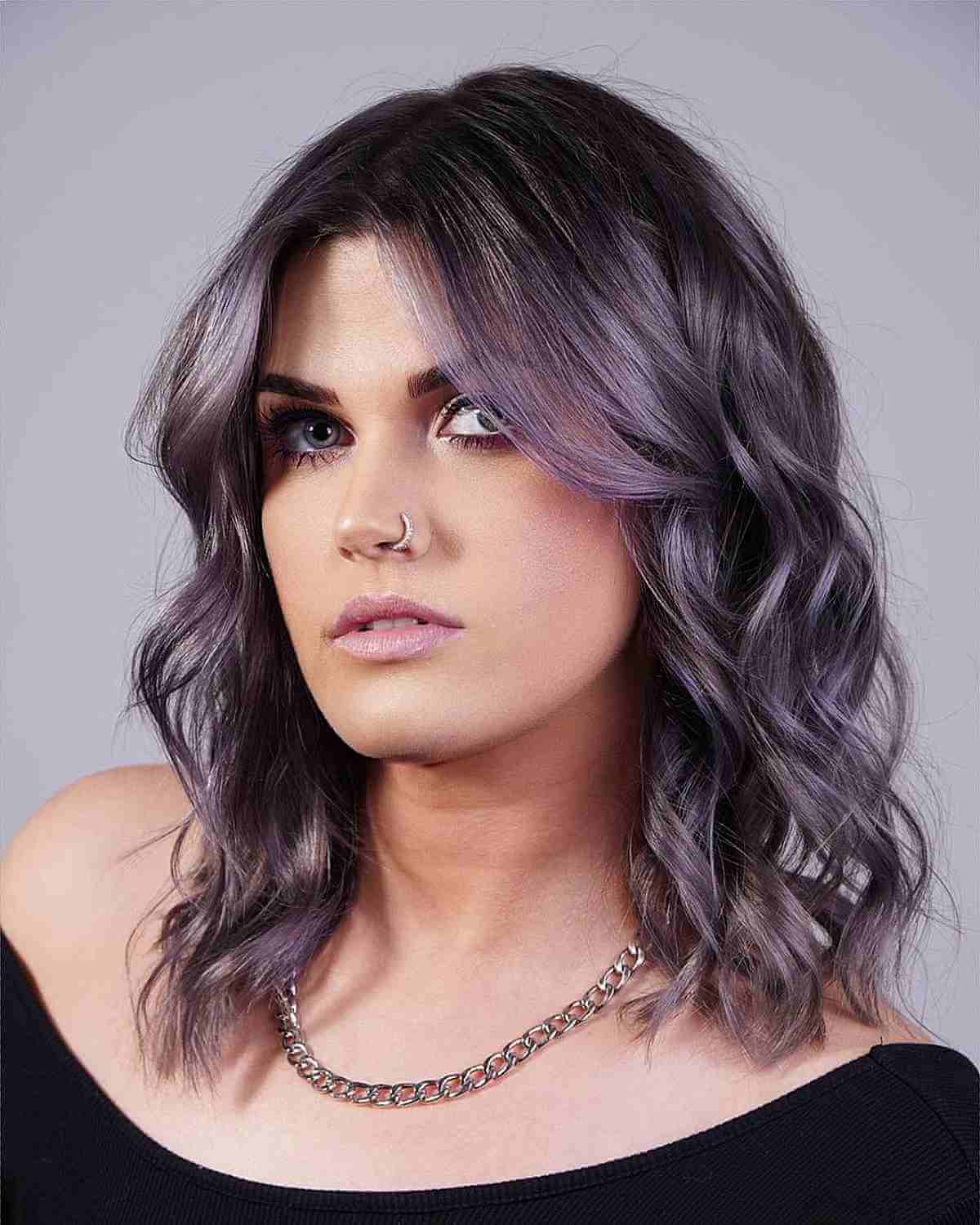 Textured Lob Haircuts Are Trending, Here Are The 51 Coolest Examples