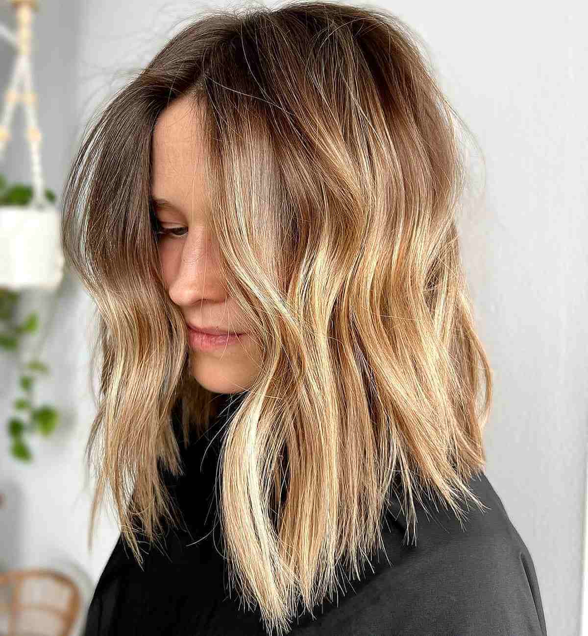 Textured Lob Haircuts Are Trending, Here Are The 51 Coolest Examples