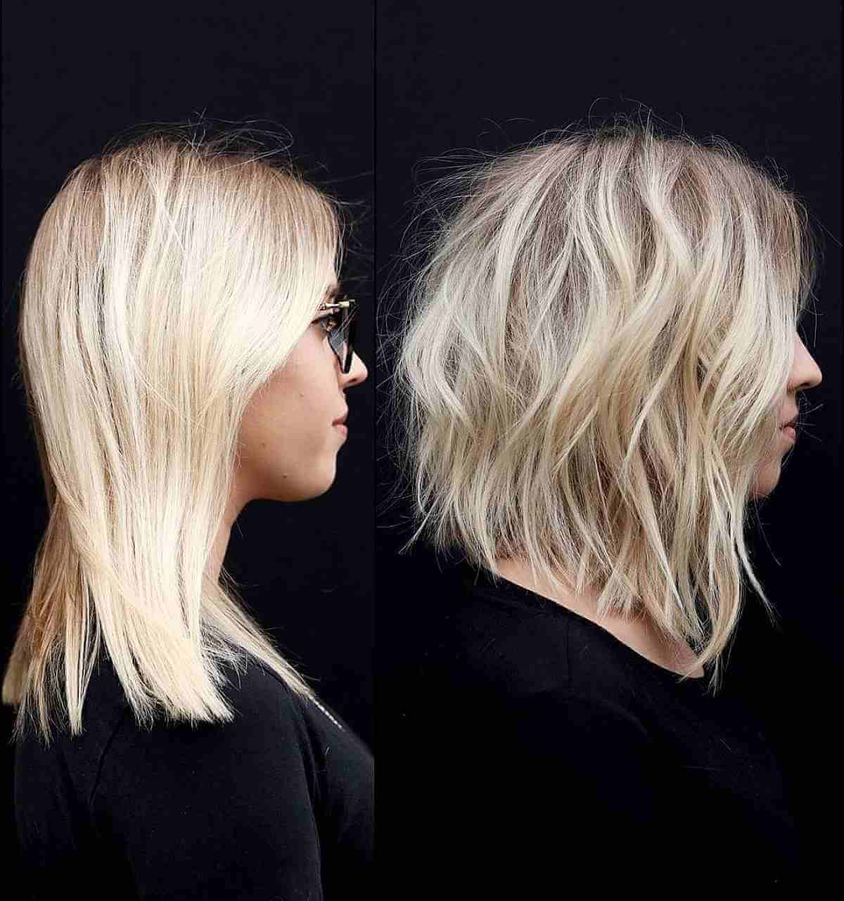 Textured Lob Haircuts Are Trending, Here Are The 51 Coolest Examples