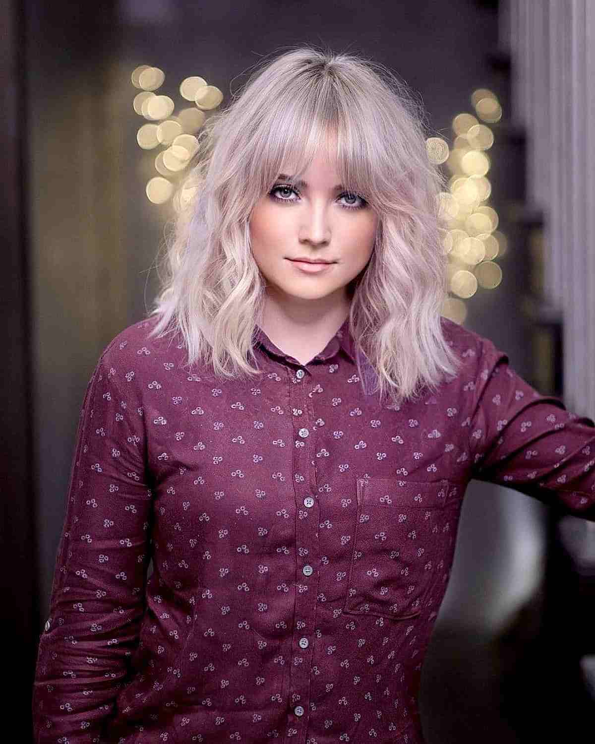 Textured Lob Haircuts Are Trending, Here Are The 51 Coolest Examples