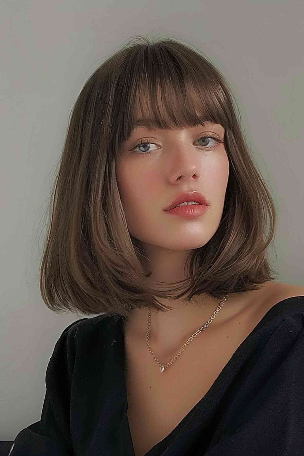 51 Trendiest Long Bob with Bangs + What to Consider Before Getting This