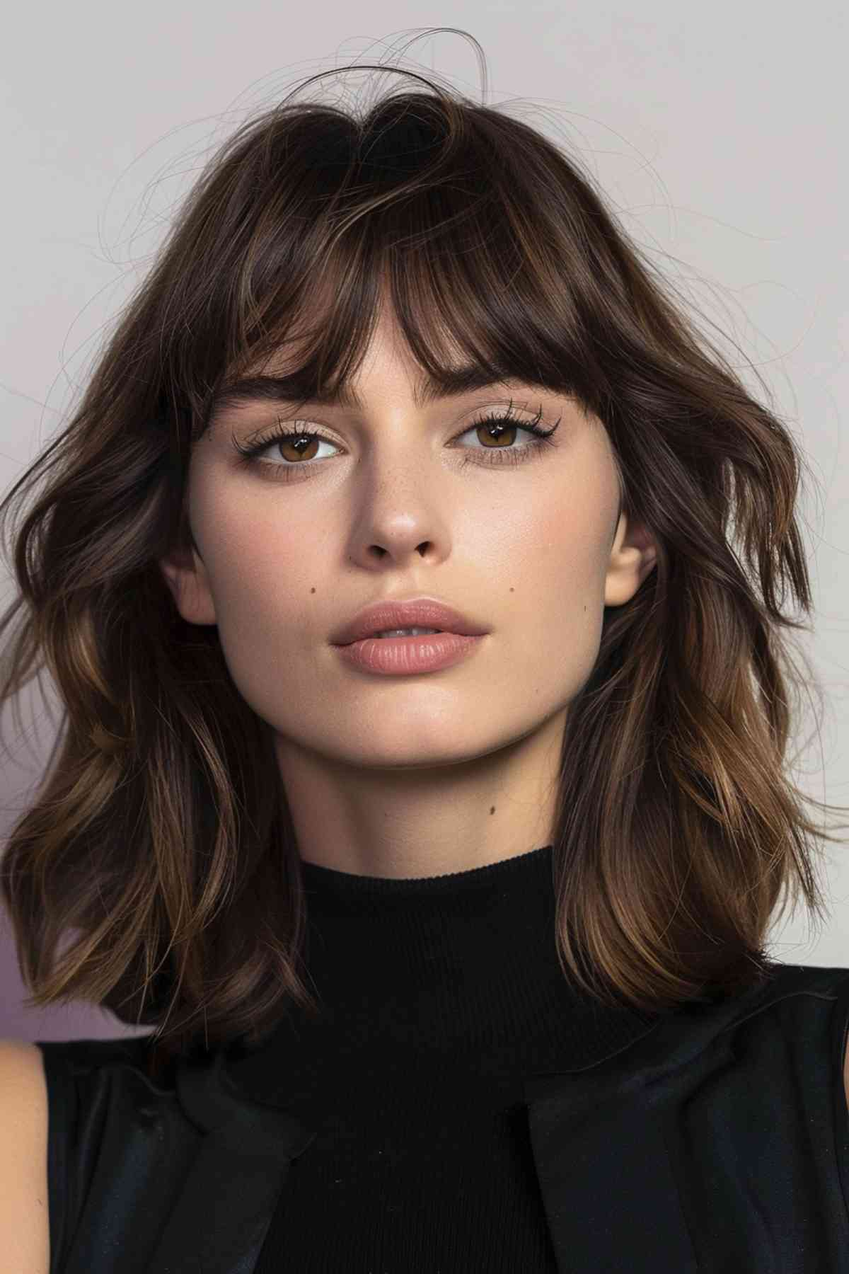 51 Trendiest Long Bob with Bangs + What to Consider Before Getting This
