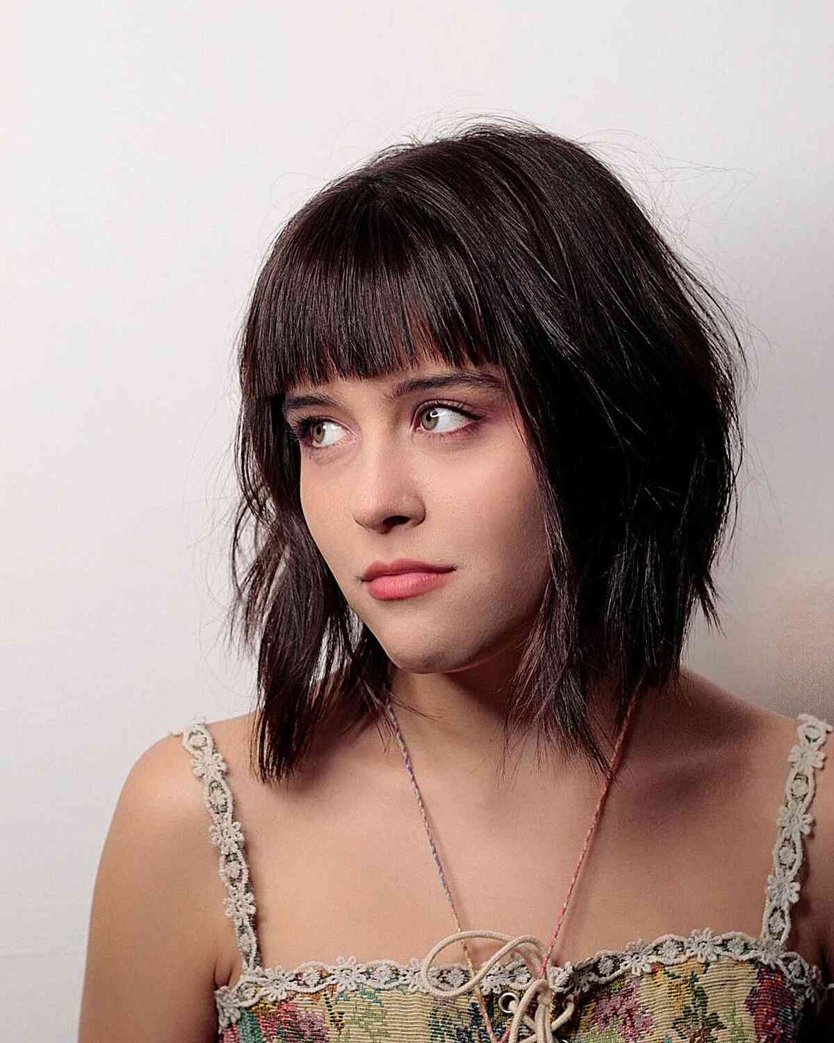 51 Trendiest Long Bob with Bangs + What to Consider Before Getting This