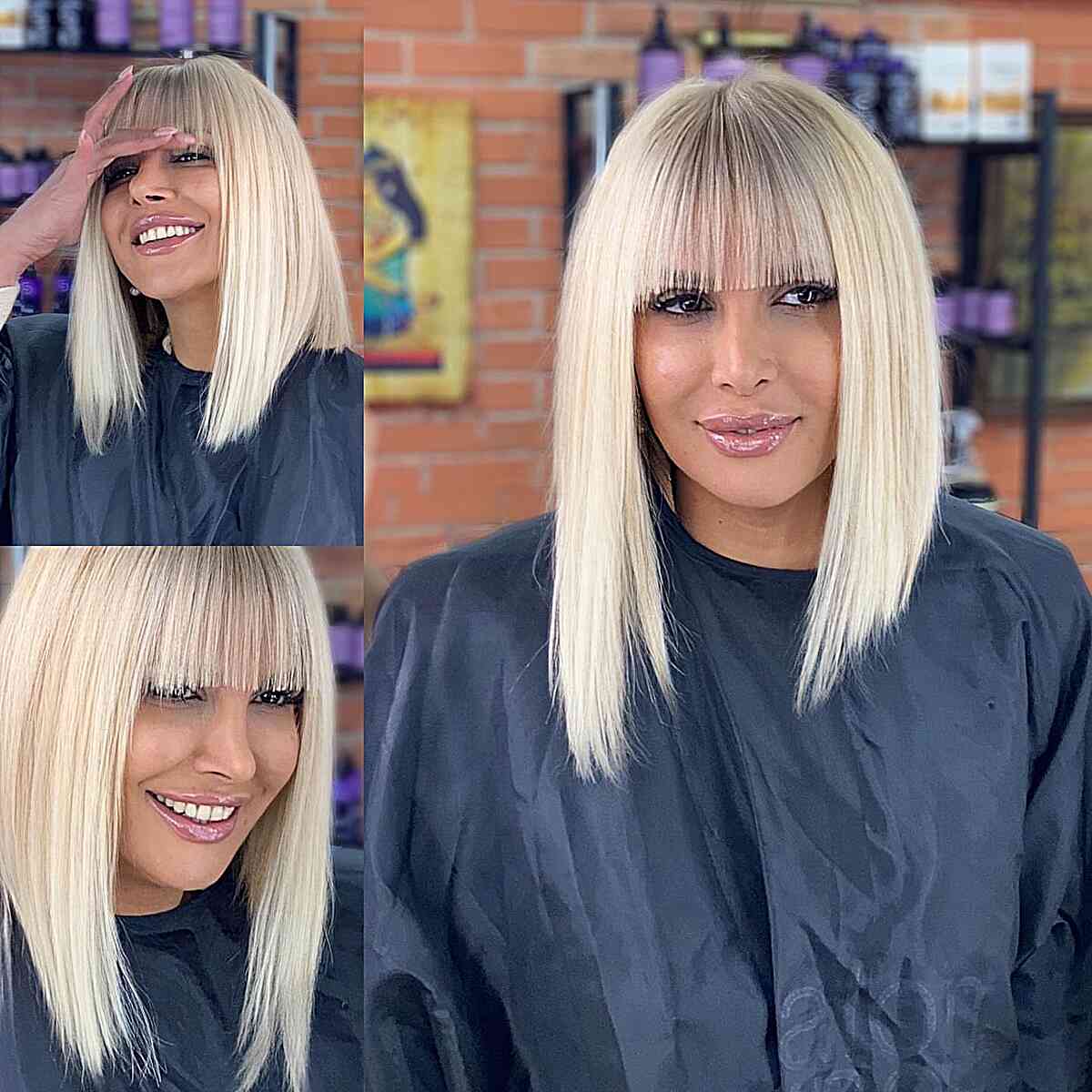 51 Trendiest Long Bob with Bangs + What to Consider Before Getting This