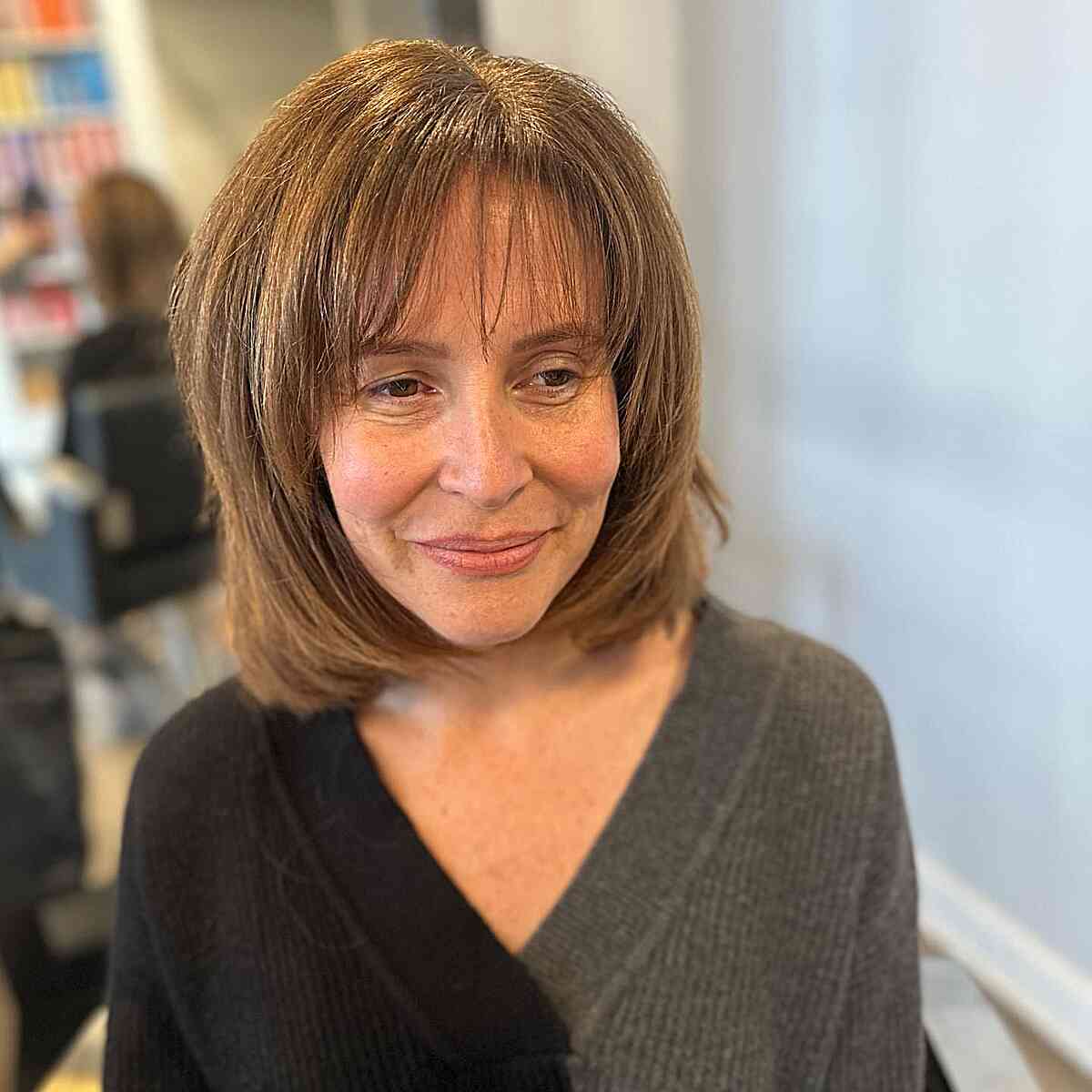 51 Trendiest Long Bob with Bangs + What to Consider Before Getting This