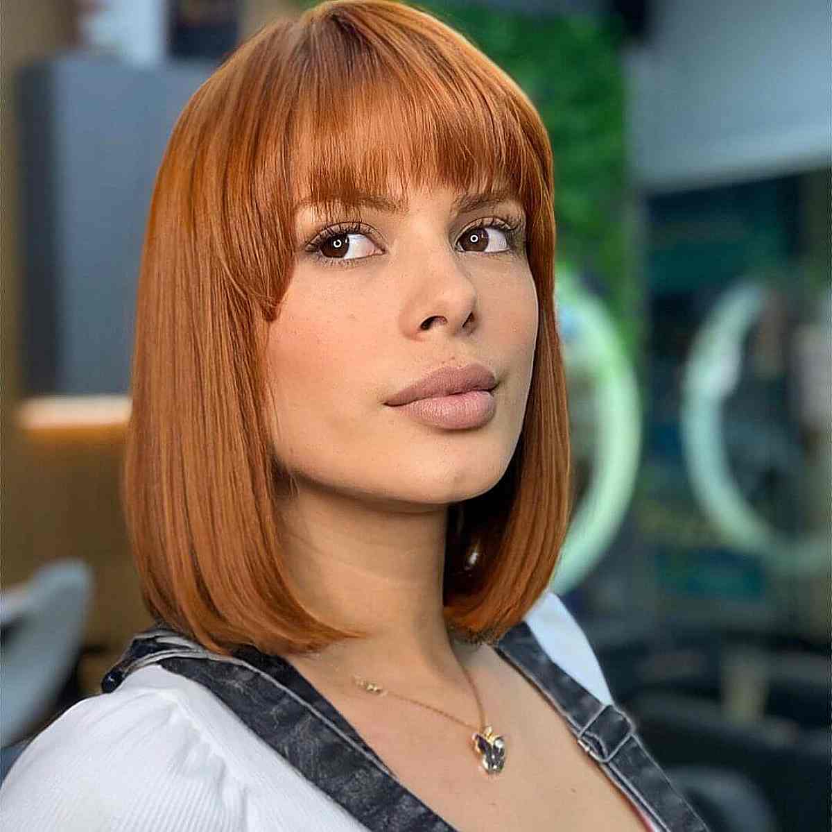 51 Trendiest Long Bob with Bangs + What to Consider Before Getting This