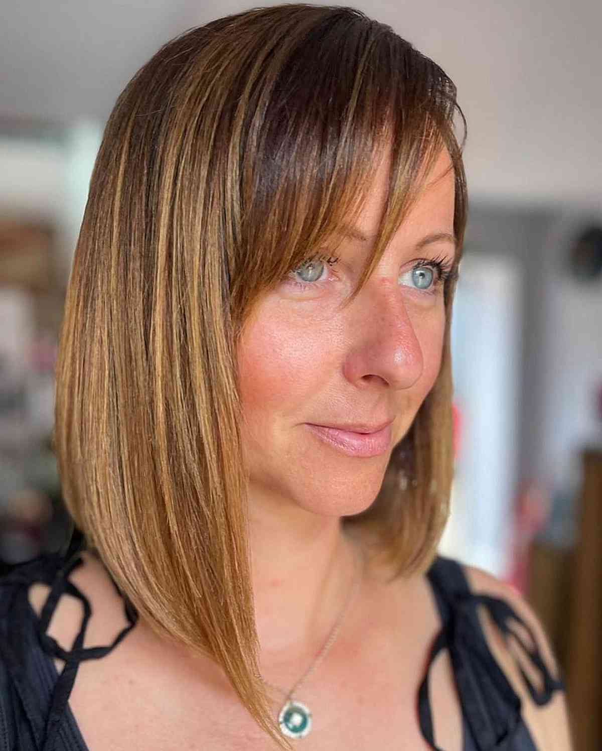 51 Trendiest Long Bob with Bangs + What to Consider Before Getting This