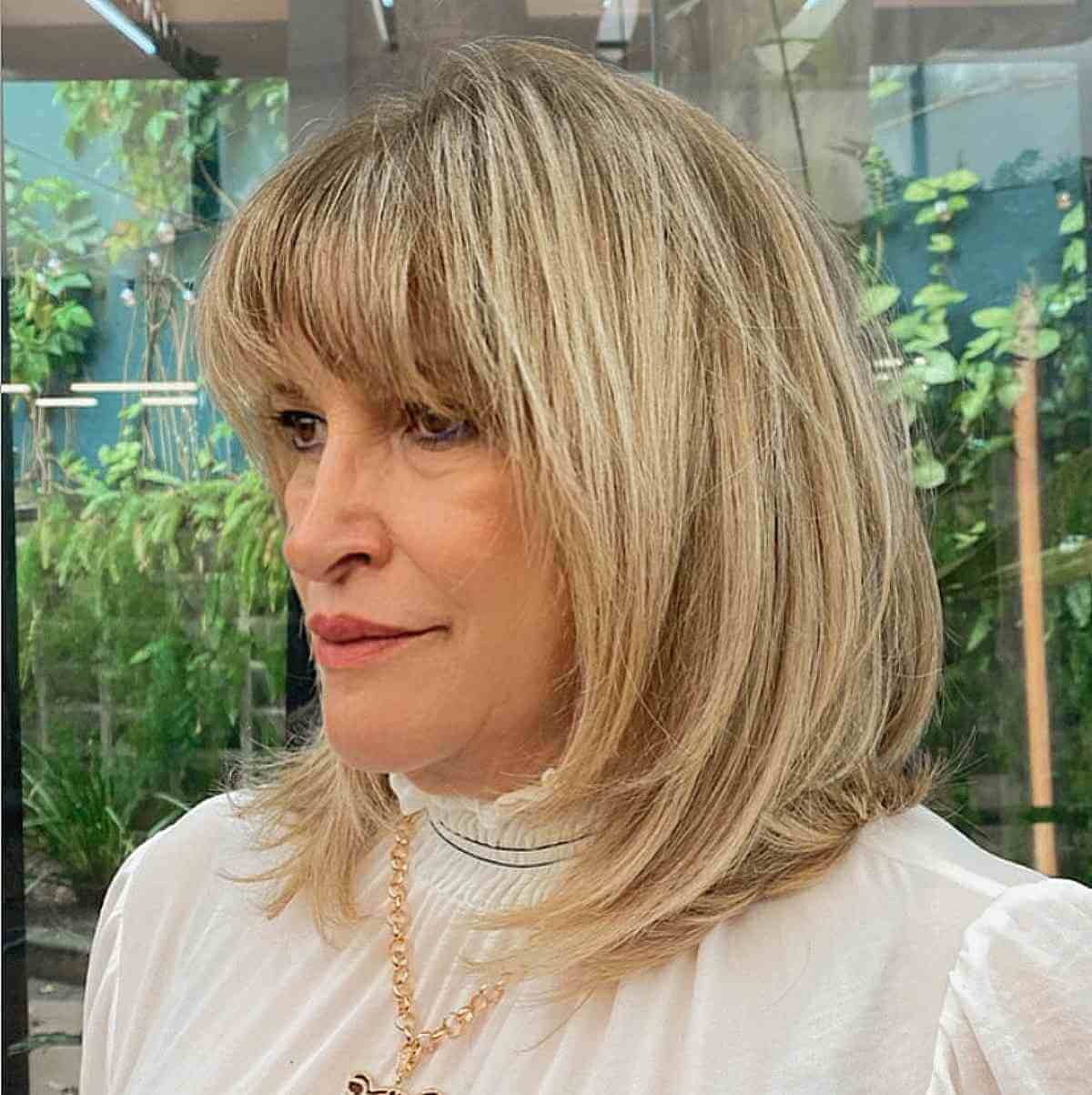 51 Trendiest Long Bob with Bangs + What to Consider Before Getting This