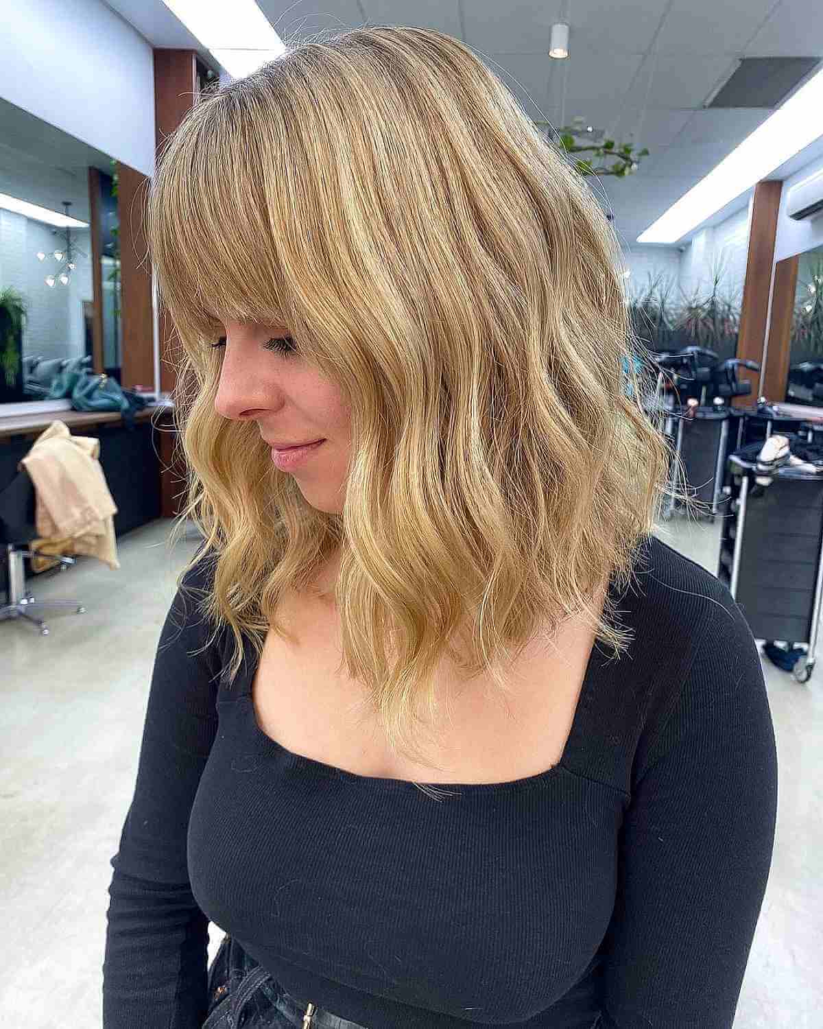51 Trendiest Long Bob with Bangs + What to Consider Before Getting This