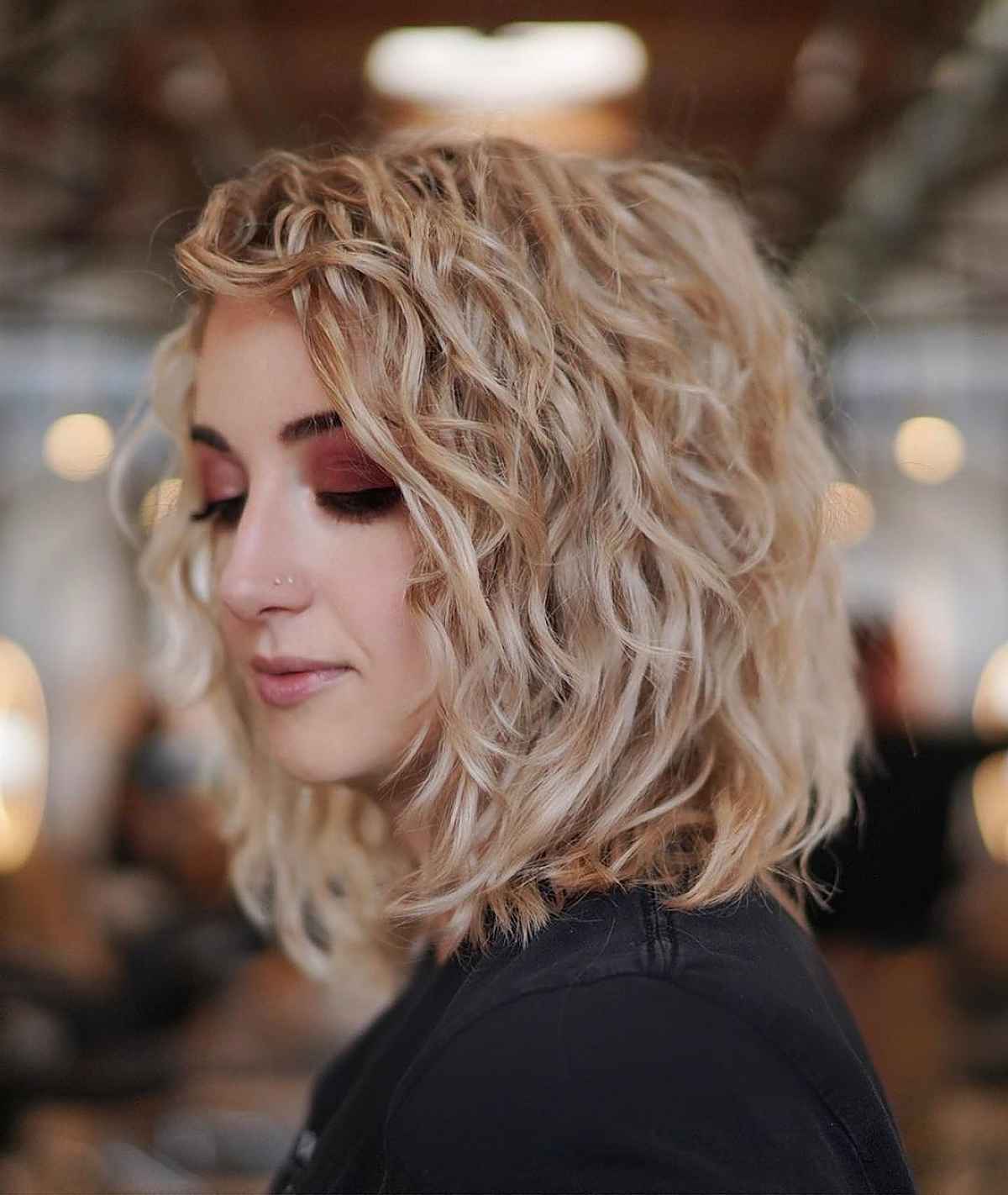 28 Stunning Long Curly Bob Haircuts: Meet the “Curly Lob”