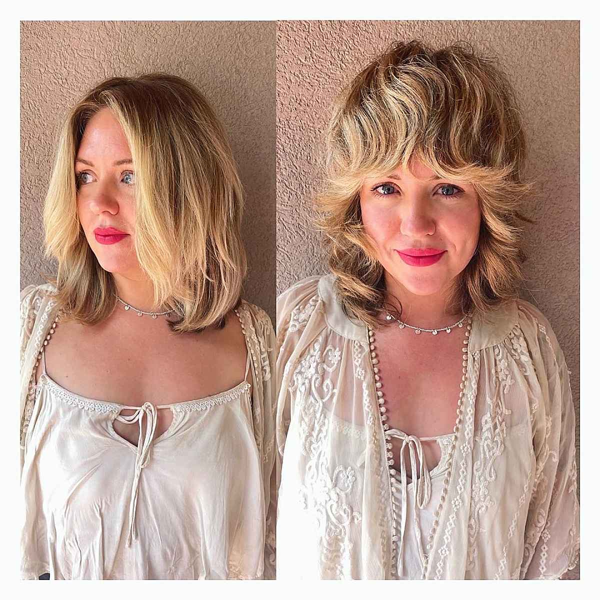 36 Shaggy Bob with Bangs Haircut Ideas for The Modern, Retro Girl