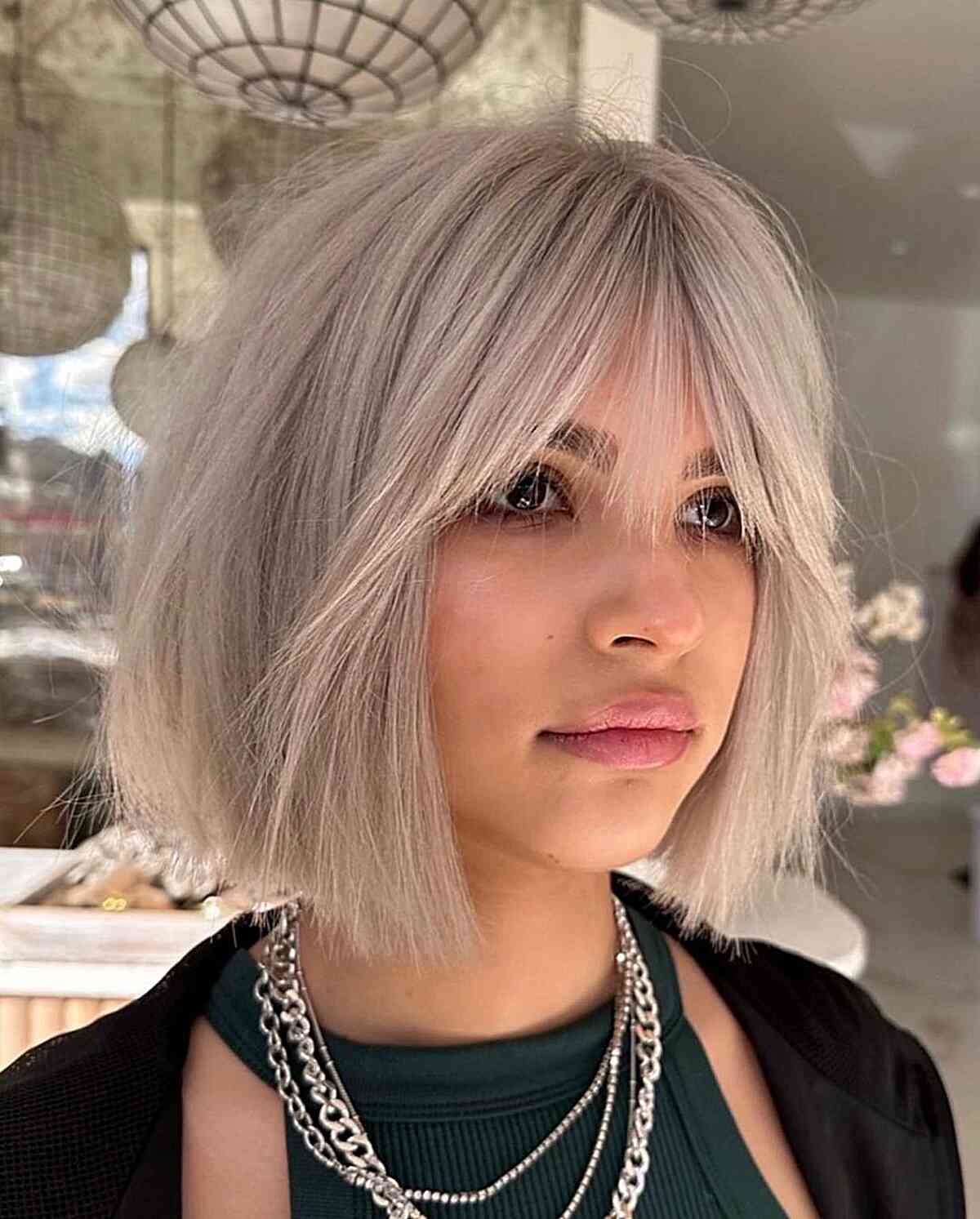 64 Chic Short Bob Haircuts with Bangs
