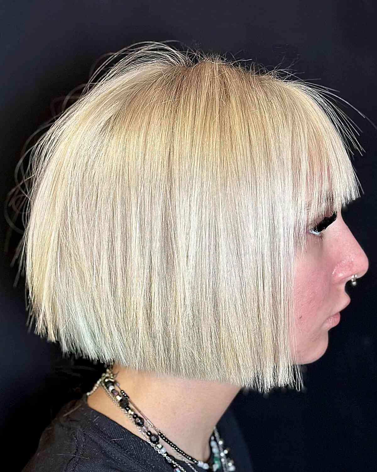 64 Chic Short Bob Haircuts with Bangs