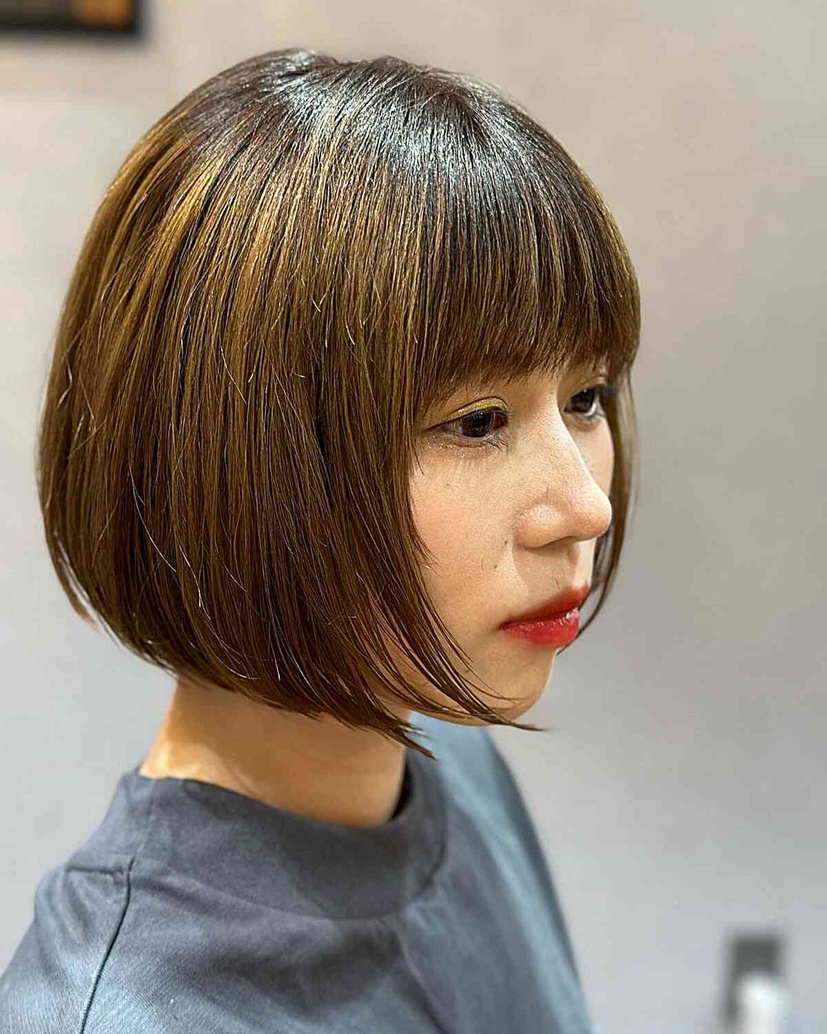 64 Chic Short Bob Haircuts with Bangs