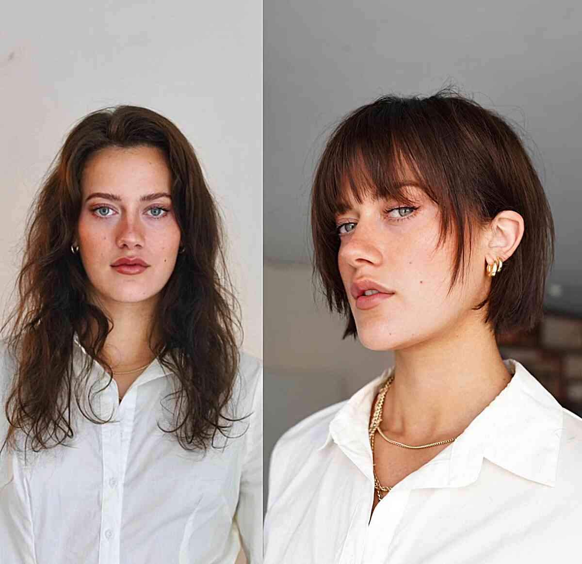 64 Chic Short Bob Haircuts with Bangs