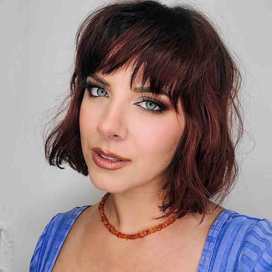64 Chic Short Bob Haircuts with Bangs