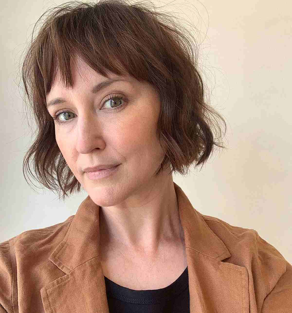 64 Chic Short Bob Haircuts with Bangs