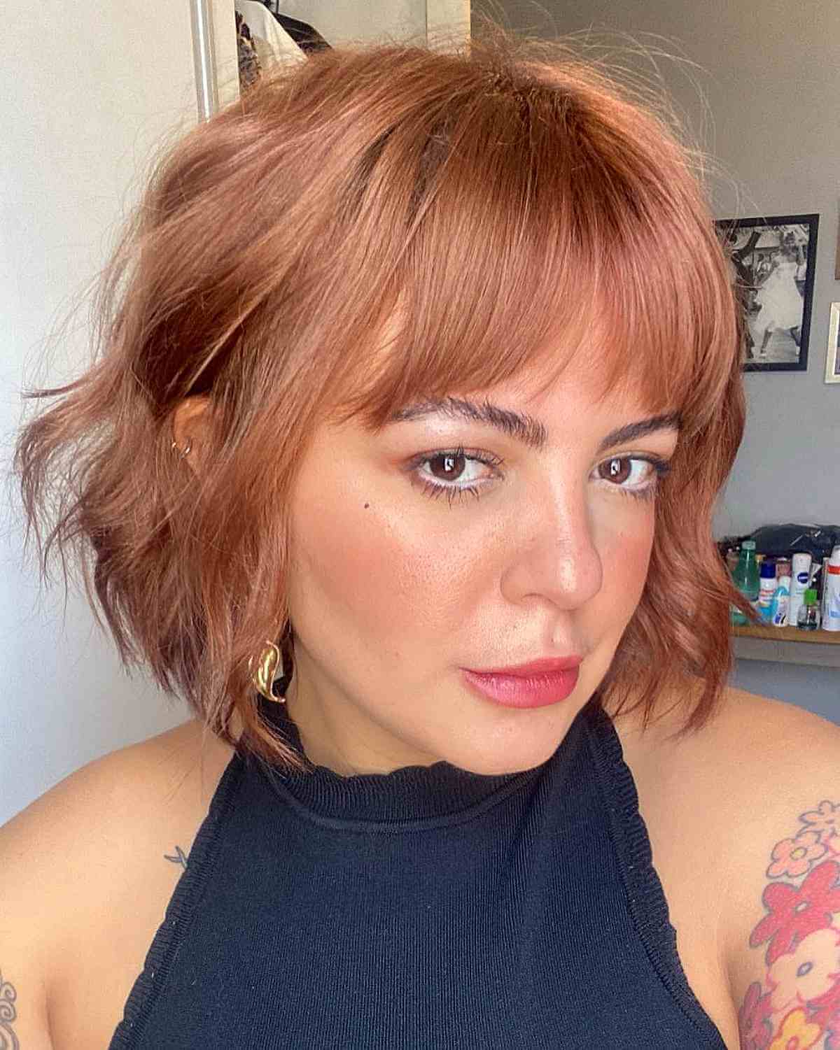 64 Chic Short Bob Haircuts with Bangs