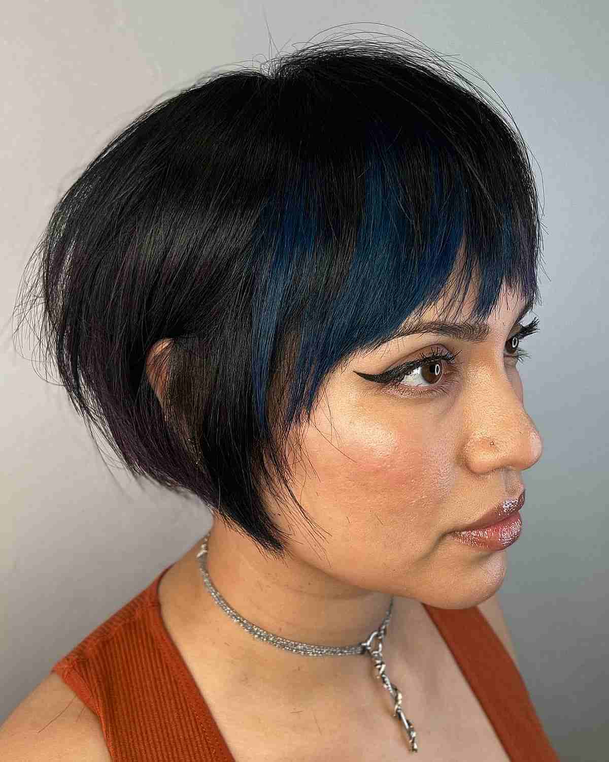 64 Chic Short Bob Haircuts with Bangs