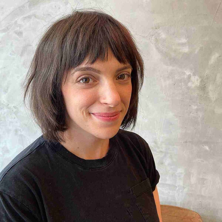64 Chic Short Bob Haircuts with Bangs
