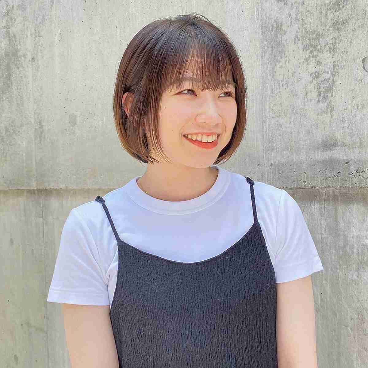 64 Chic Short Bob Haircuts with Bangs
