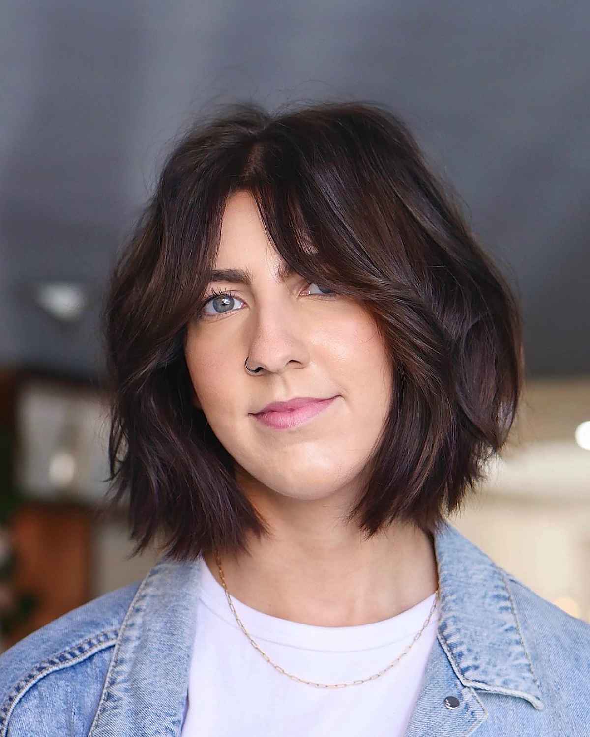 64 Chic Short Bob Haircuts with Bangs