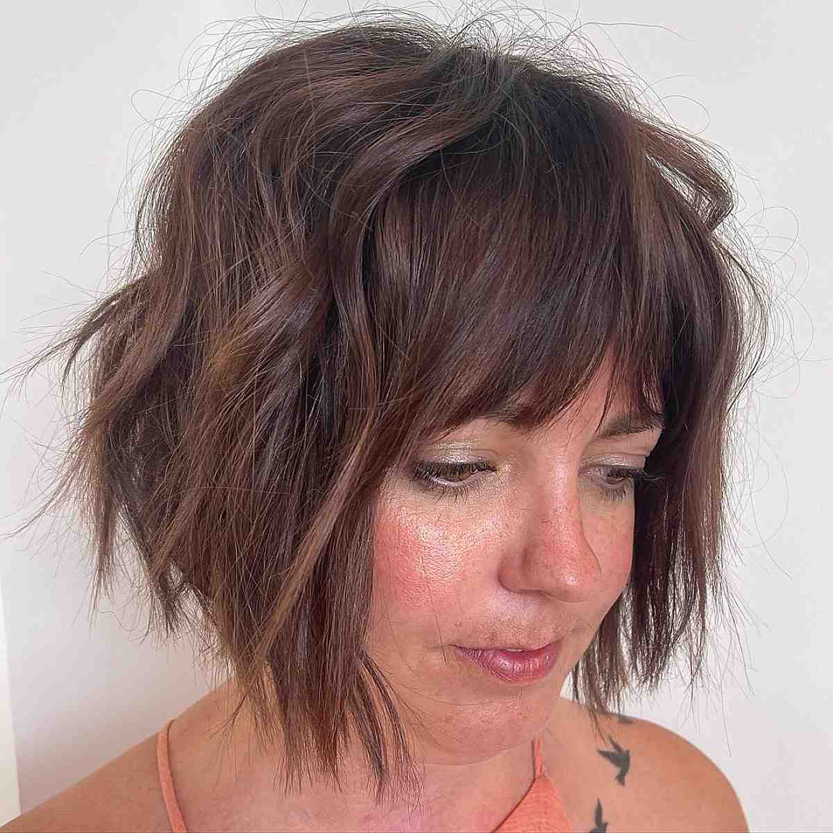 64 Chic Short Bob Haircuts with Bangs