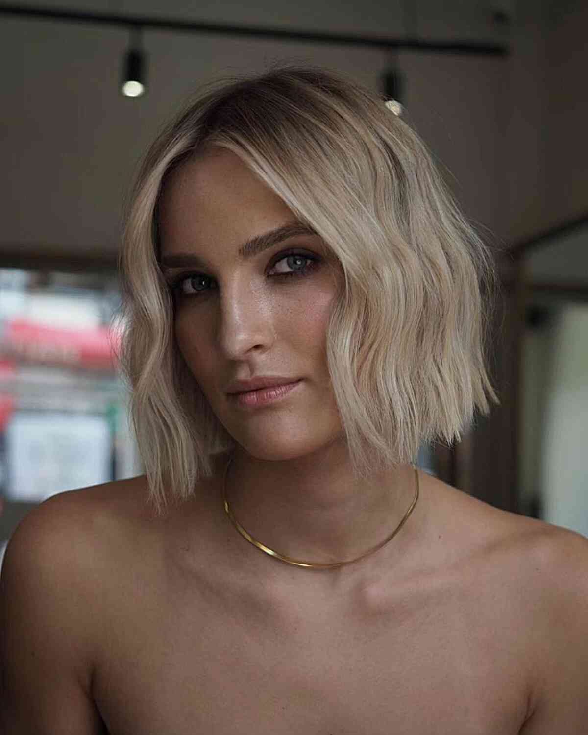 The Chin-Length Blunt Bob Is Trending and Here Are 43 Chic Ideas