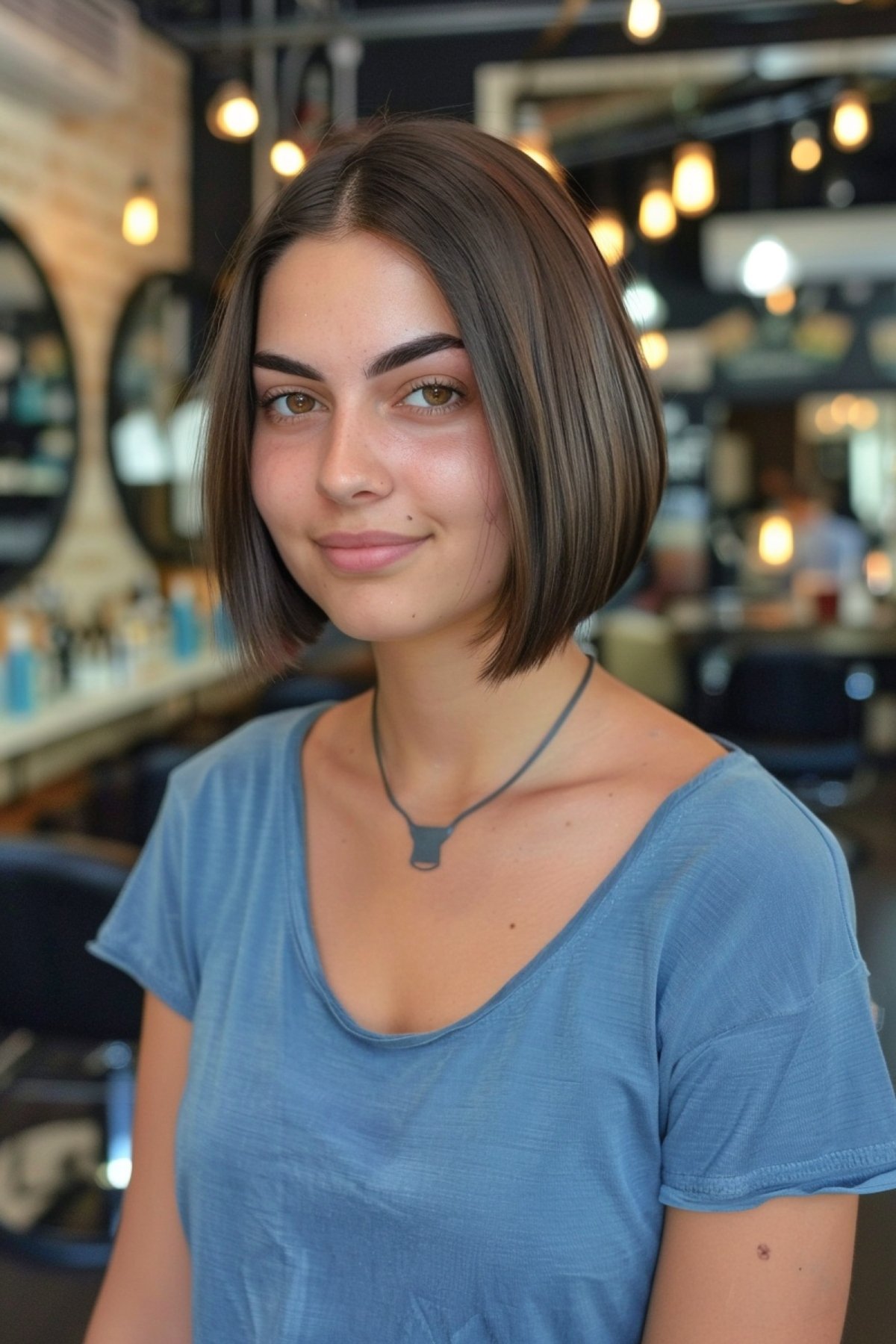 The Chin-Length Blunt Bob Is Trending and Here Are 43 Chic Ideas