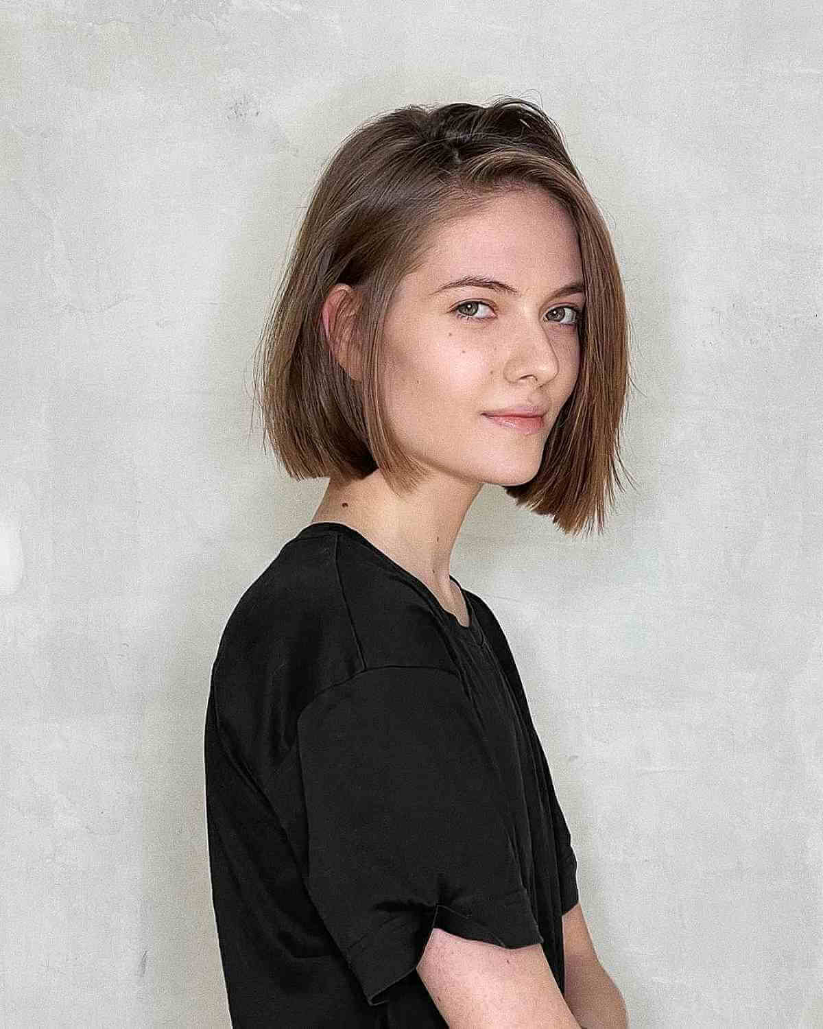 The Chin-Length Blunt Bob Is Trending and Here Are 43 Chic Ideas