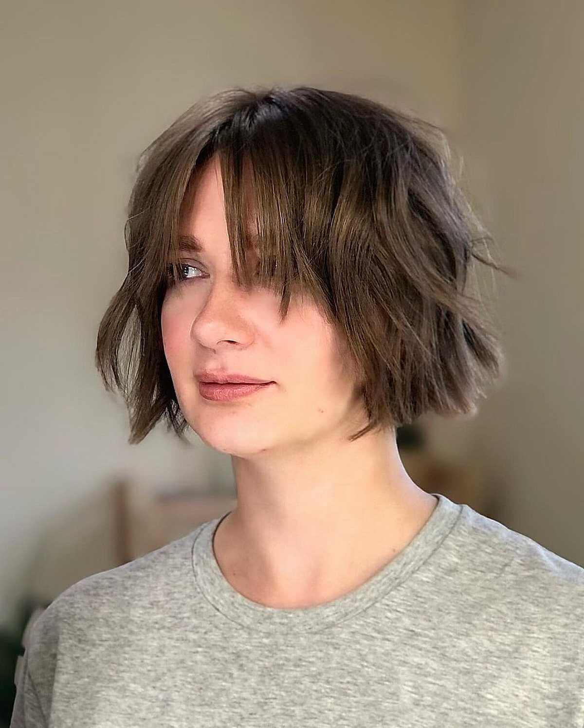 The Chin-Length Blunt Bob Is Trending and Here Are 43 Chic Ideas
