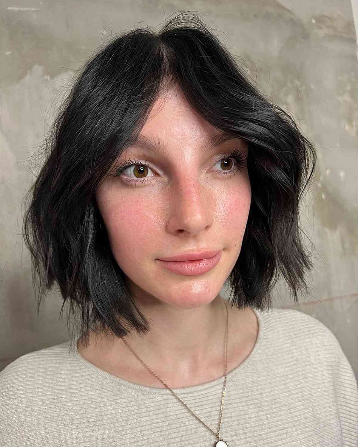 The Chin-Length Blunt Bob Is Trending and Here Are 43 Chic Ideas