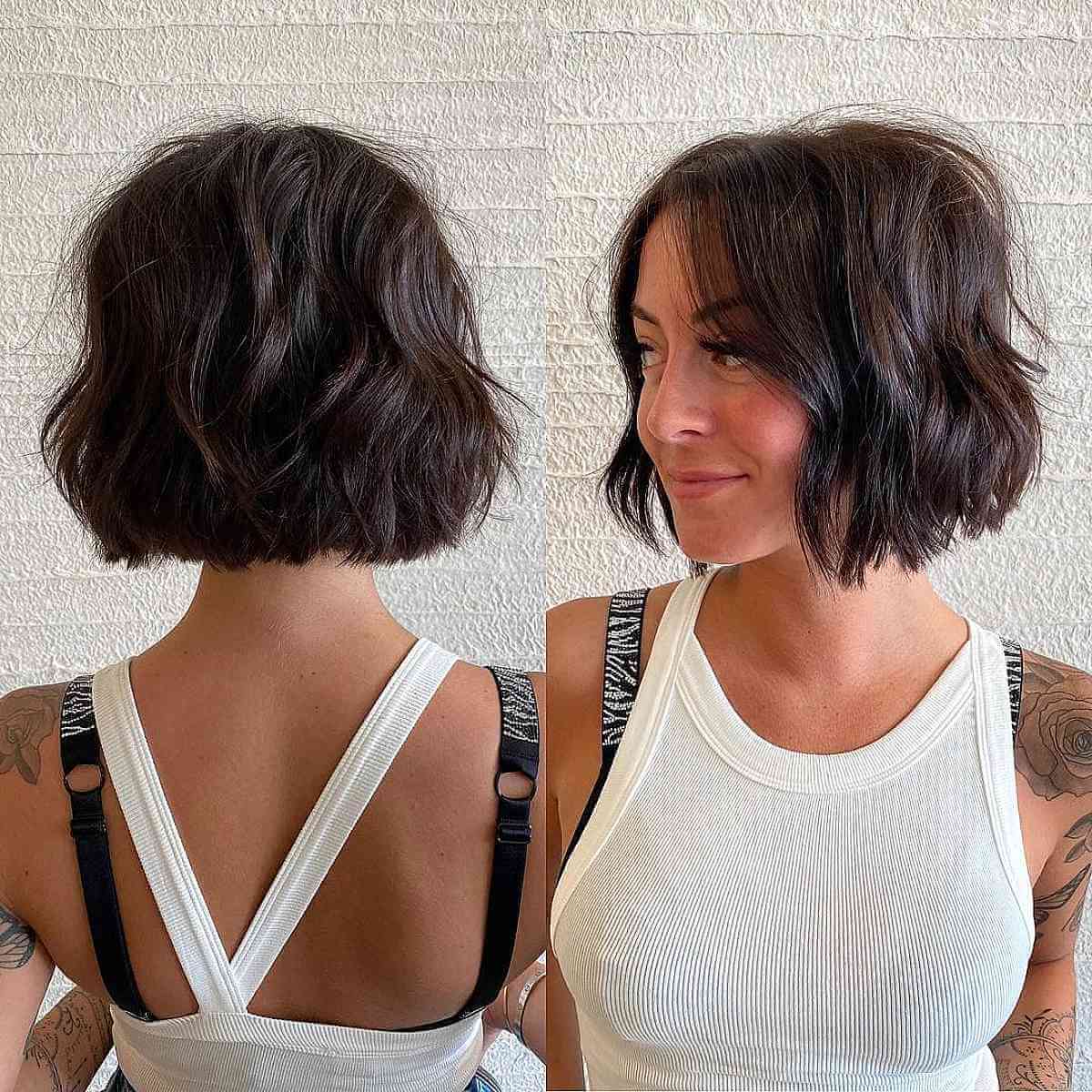 The Chin-Length Blunt Bob Is Trending and Here Are 43 Chic Ideas