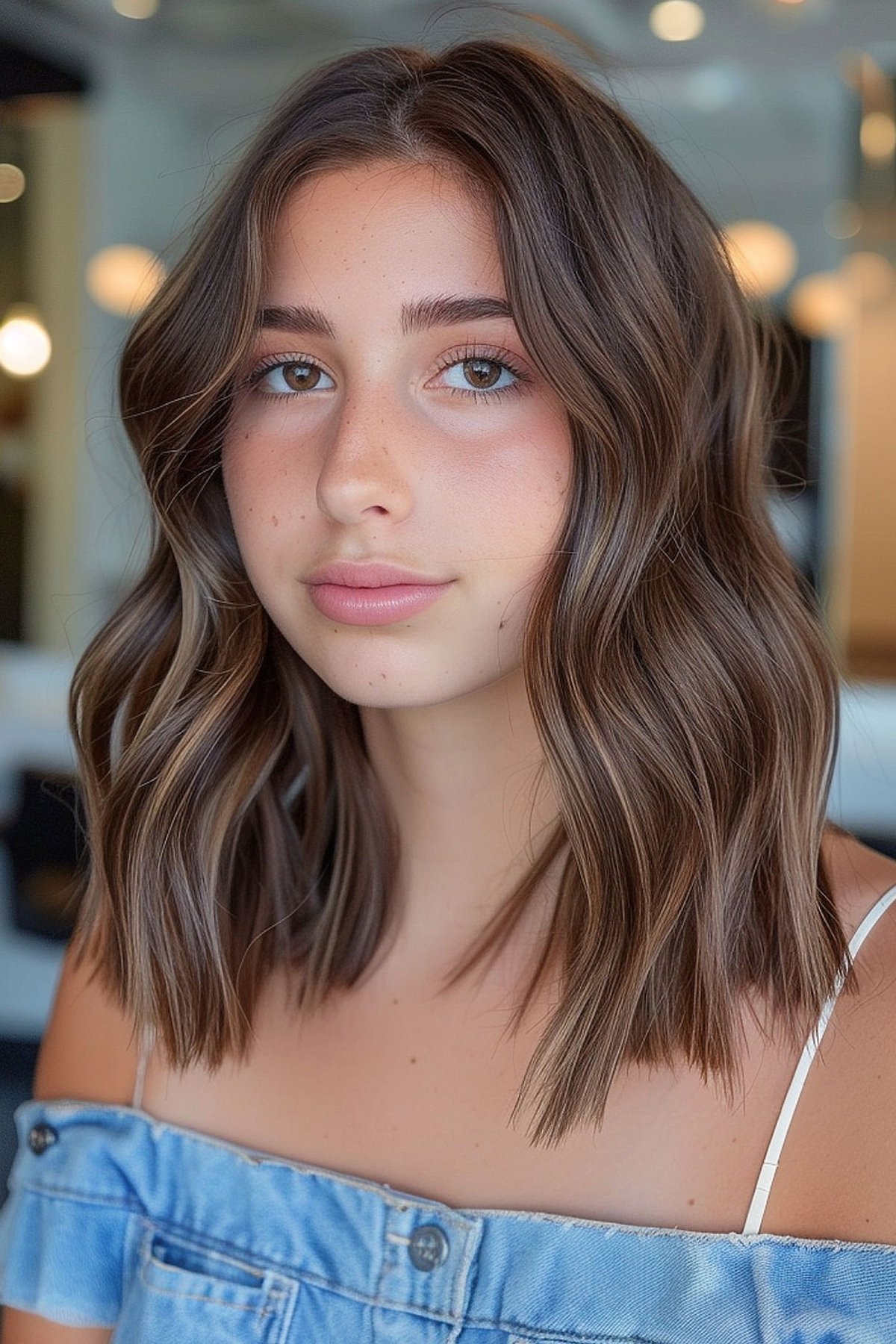 49 Trendiest Long Blunt Bob Haircuts for a Sleek New Blunt Lob