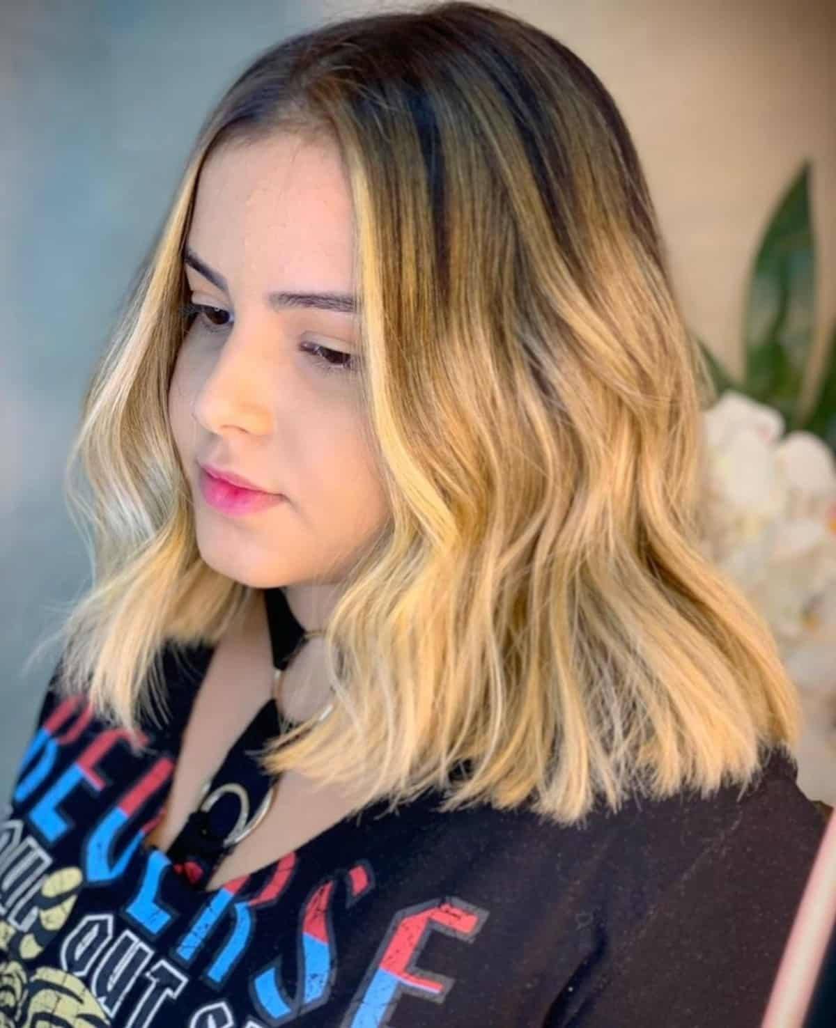 49 Trendiest Long Blunt Bob Haircuts for a Sleek New Blunt Lob