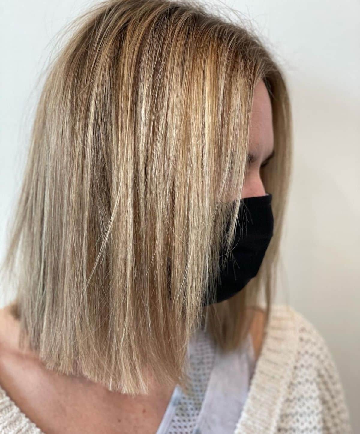 49 Trendiest Long Blunt Bob Haircuts for a Sleek New Blunt Lob
