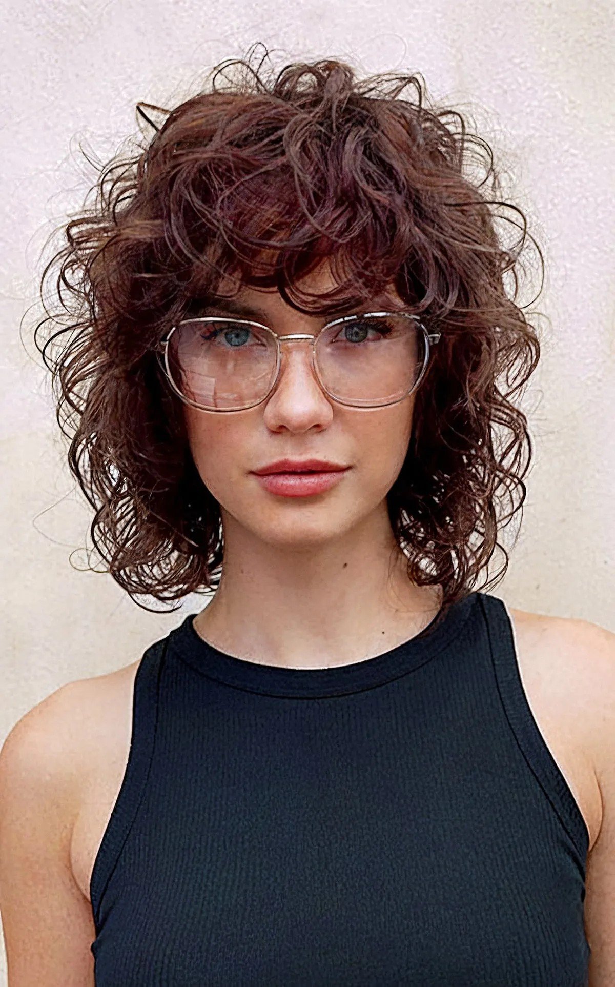 21 Trendiest Curly, Shaggy Lob Haircuts for Curly-Haired Women