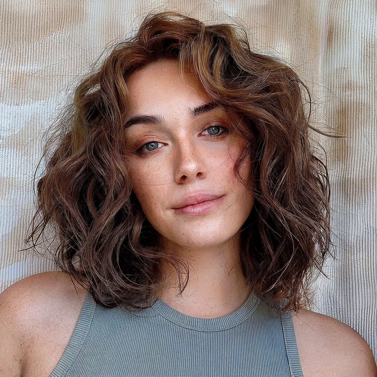 21 Trendiest Curly, Shaggy Lob Haircuts for Curly-Haired Women